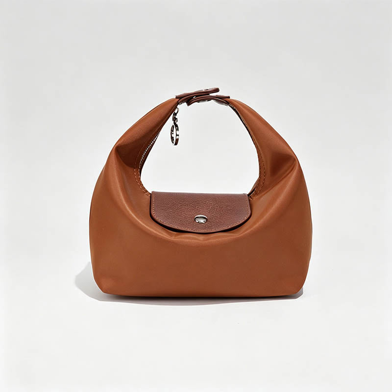 Simple Dumpling‑Shaped Hobo ba - Shopdayla Wholesale - #2946