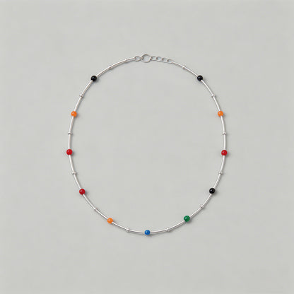 Double Layer Multicolor Bead P - Shopdayla Wholesale - #9490