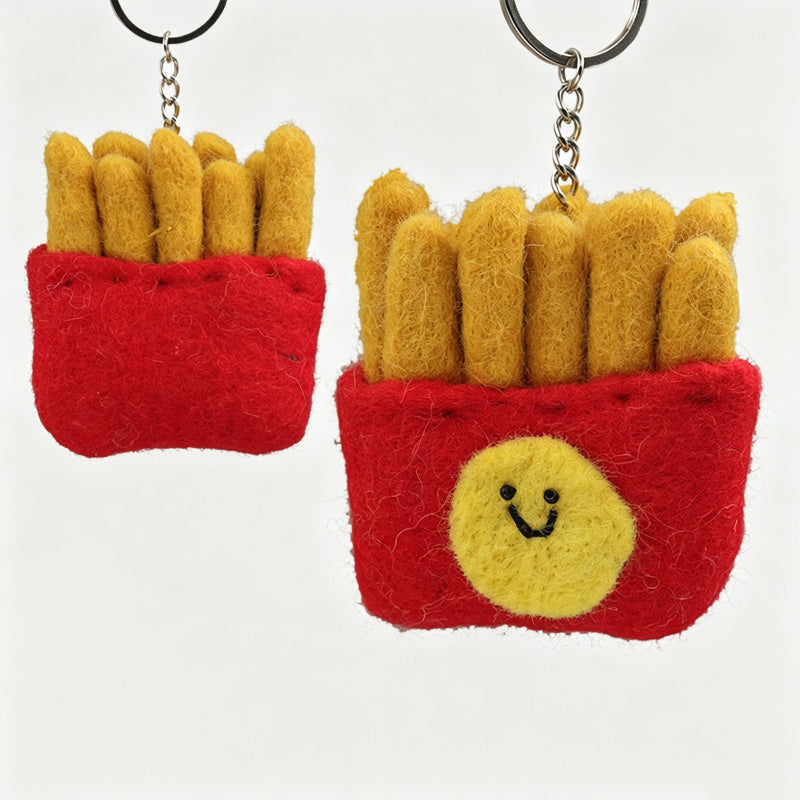 Crochet Fruit Keychain