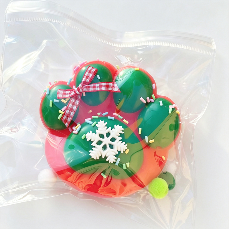 Green Grape Squeeze Toy Charm