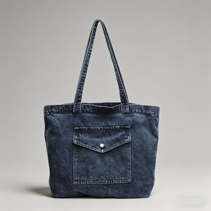 Vintage Denim Tote Bag - Shopdayla Wholesale - #3442