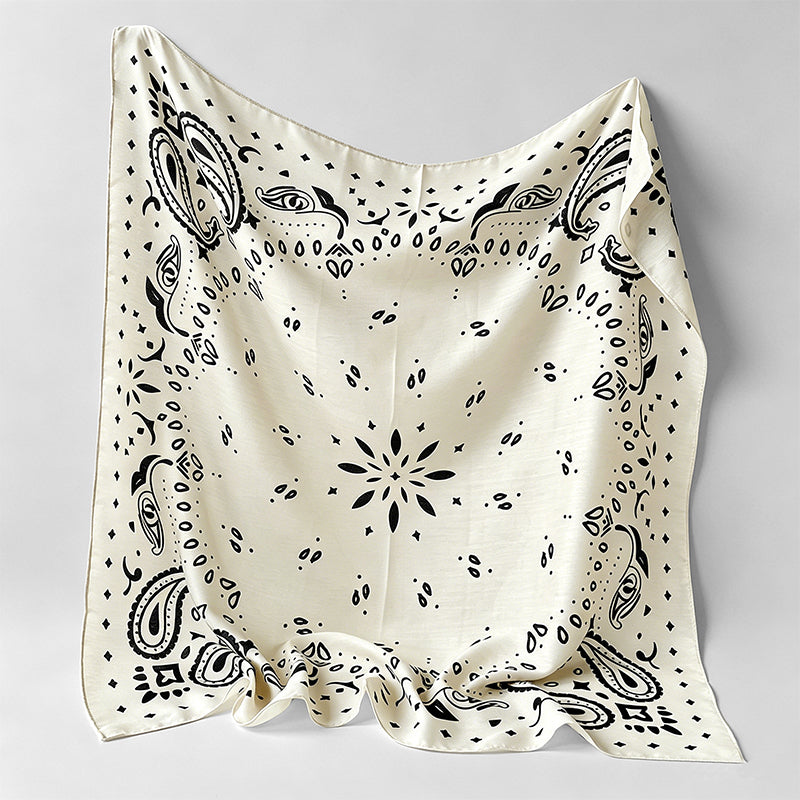 Vintage Paisley Print Large Sq - Shopdayla Wholesale - #1234