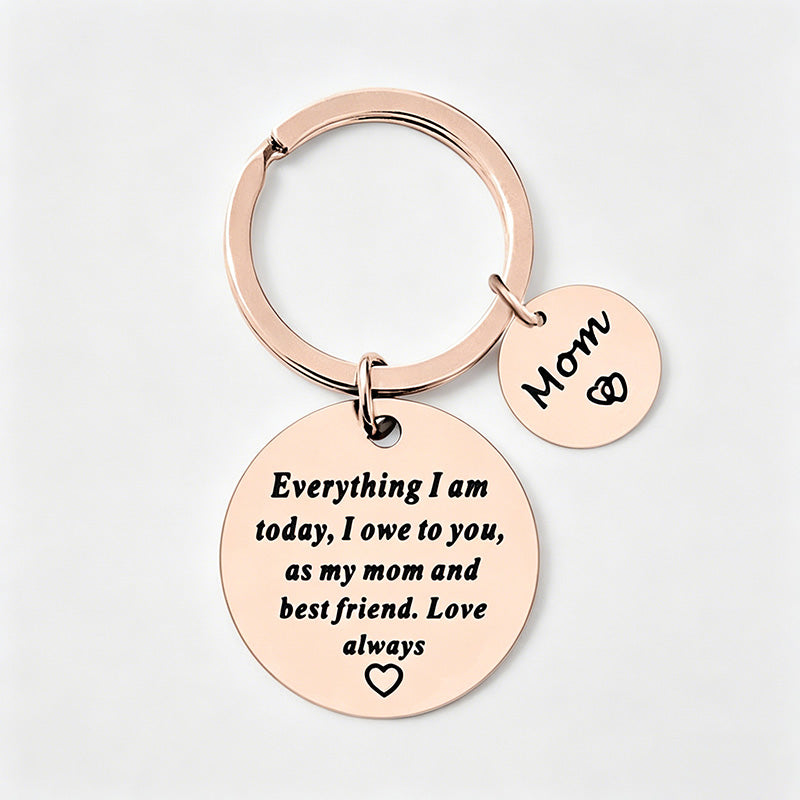 Mother's Day Engraved "Mom" Ke - Shopdayla Wholesale - #0786