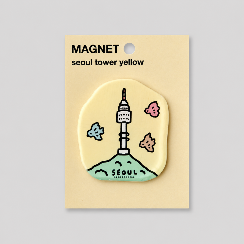 City Landscape Acrylic Fridge Magnet