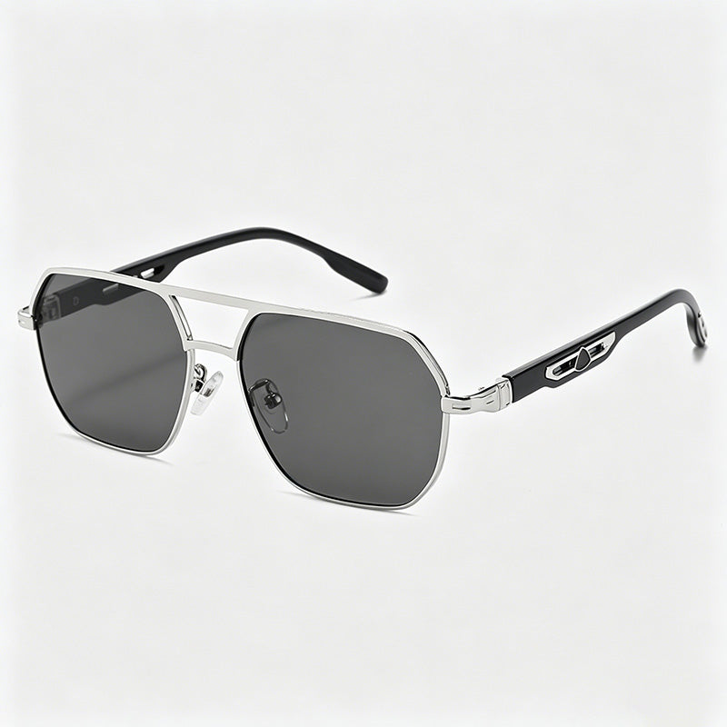 Retro Aviator Double-Bridge Su - Shopdayla Wholesale - #6066
