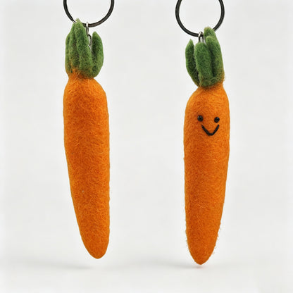 Crochet Fruit Keychain