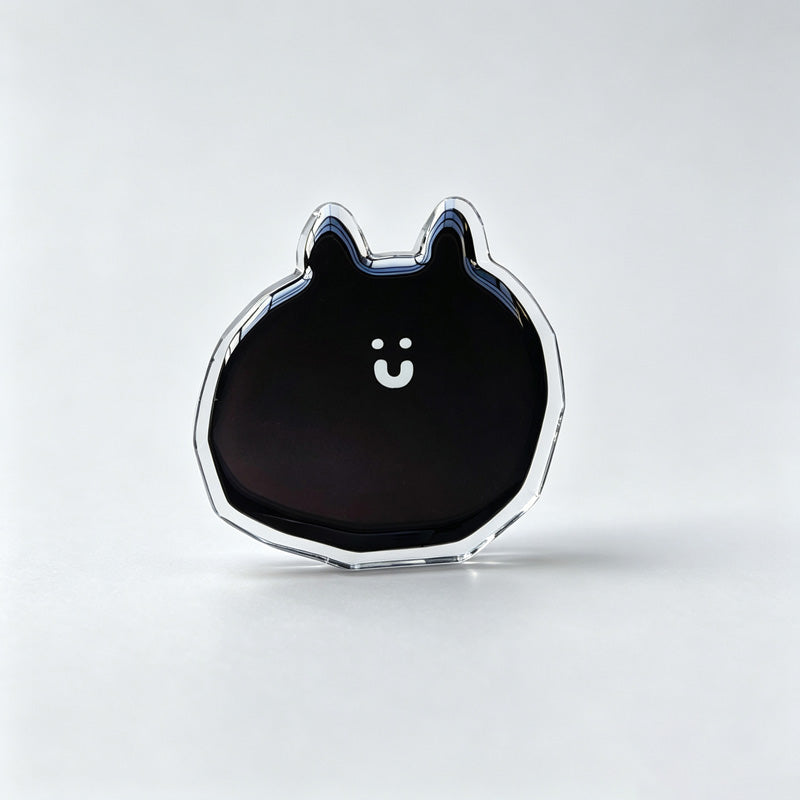 Smile Acrylic Self‑Adhesive Wall Hook