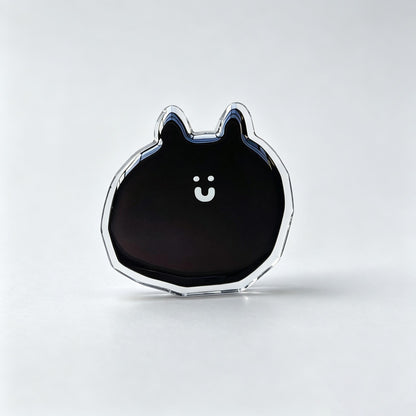 Smile Acrylic Self‑Adhesive Wall Hook