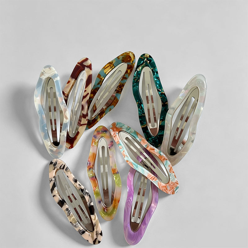 Elegant Oval BB Hair Clip - Shopdayla Wholesale - #8706