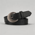 Moon Buckle Casual Belt - Shopdayla Wholesale - #0498