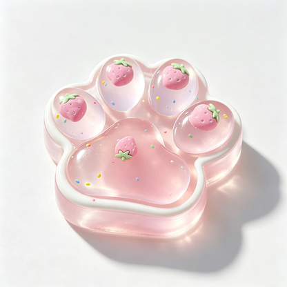 Green Grape Squeeze Toy Charm