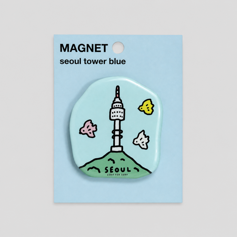 City Landscape Acrylic Fridge Magnet