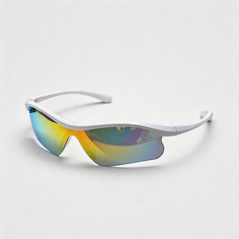 Integrated Wrap-Around Outdoor Sports Protective Sunglasses