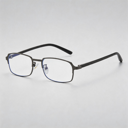 Slim Metal Rectangle Sunglasses
