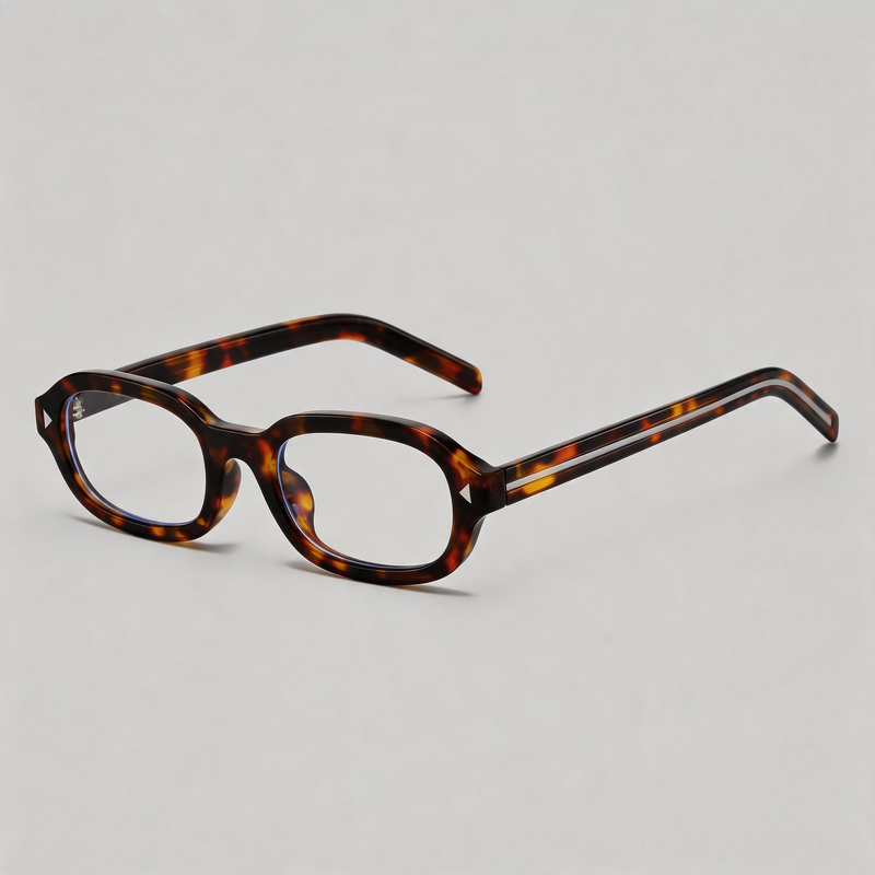 Retro Tiny Irregular Oval Fashion Women Sunglasses