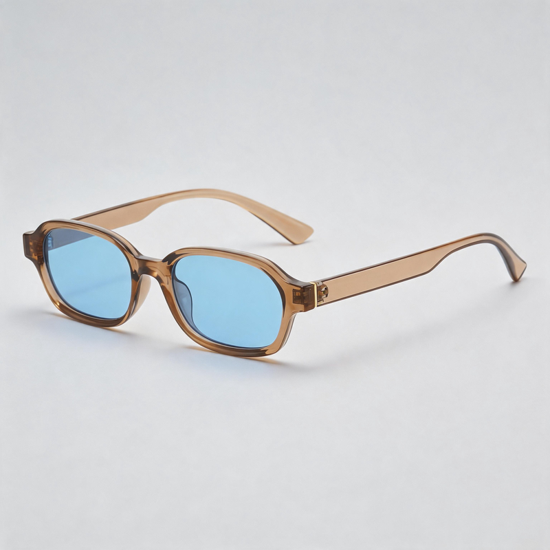 European Vintage Small Rectangle Fashion Sunglasses