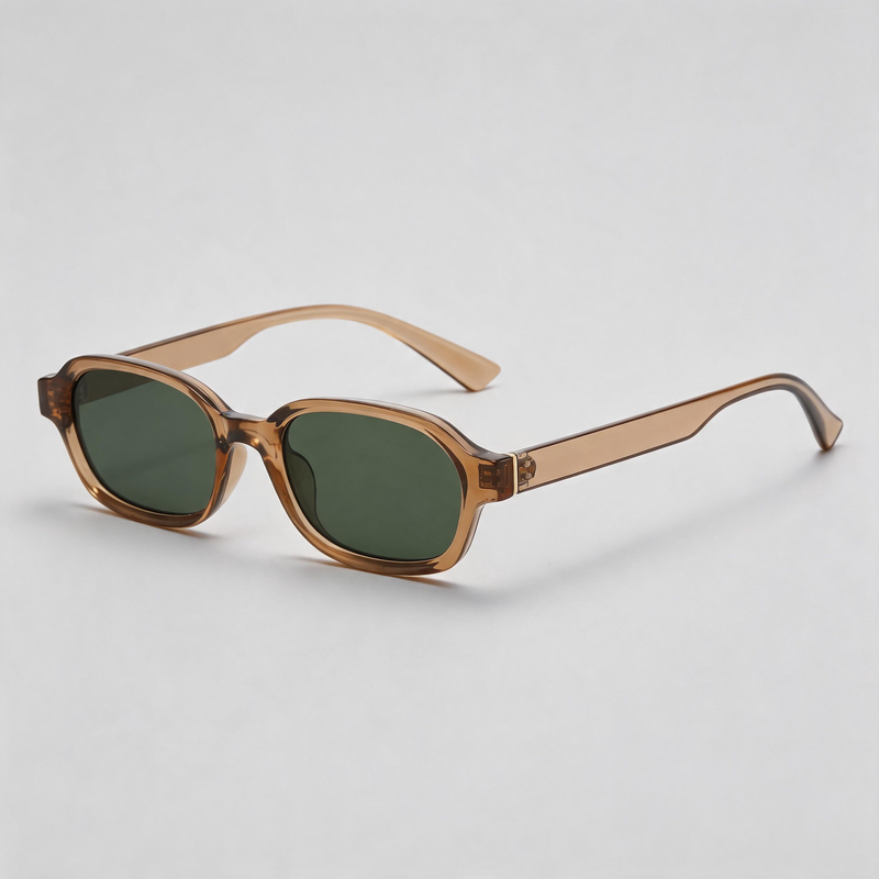 European Vintage Small Rectangle Fashion Sunglasses