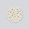 Decorative Fabric Hand-Crocheted Coaster