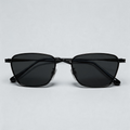 Slim Small Frame Retro Metal Polygon Fashion Sunglasses