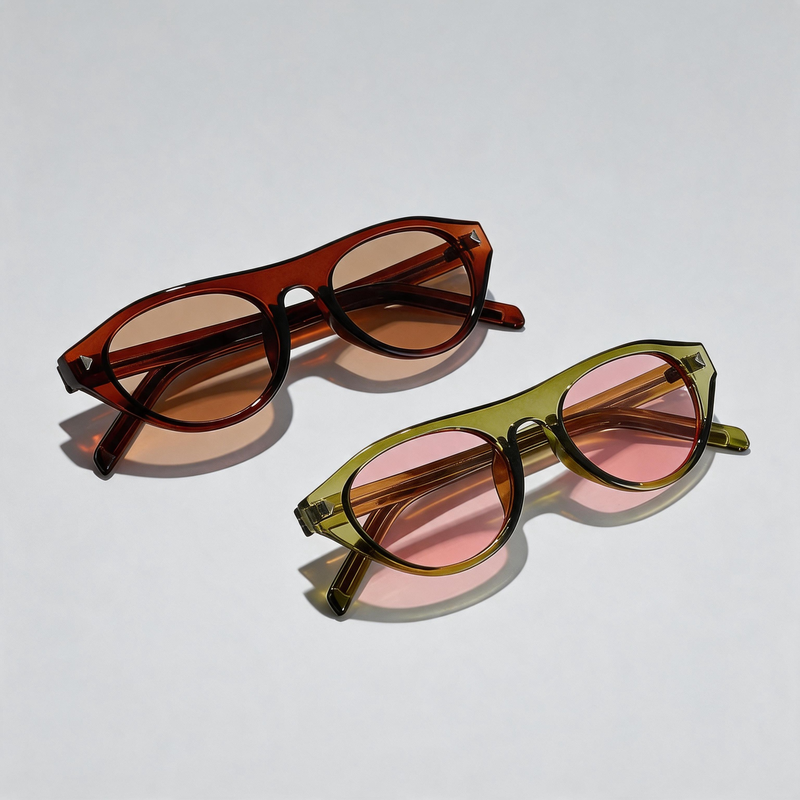 Vintage Small Cat Eye Fashion Women Sunglasses