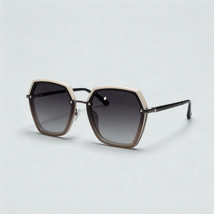 Square Face-Slimming Women s Sunglasses