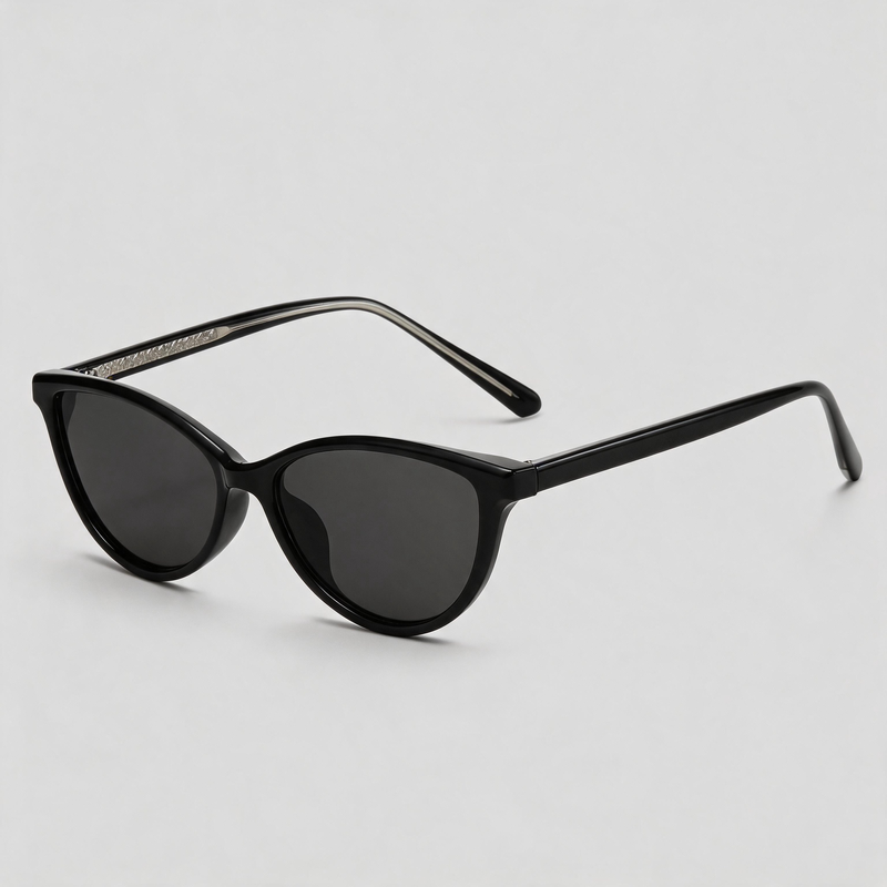 Retro Thin Pin Cat Eye Fashion Sunglasses