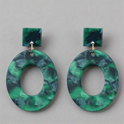 Oval Earrings