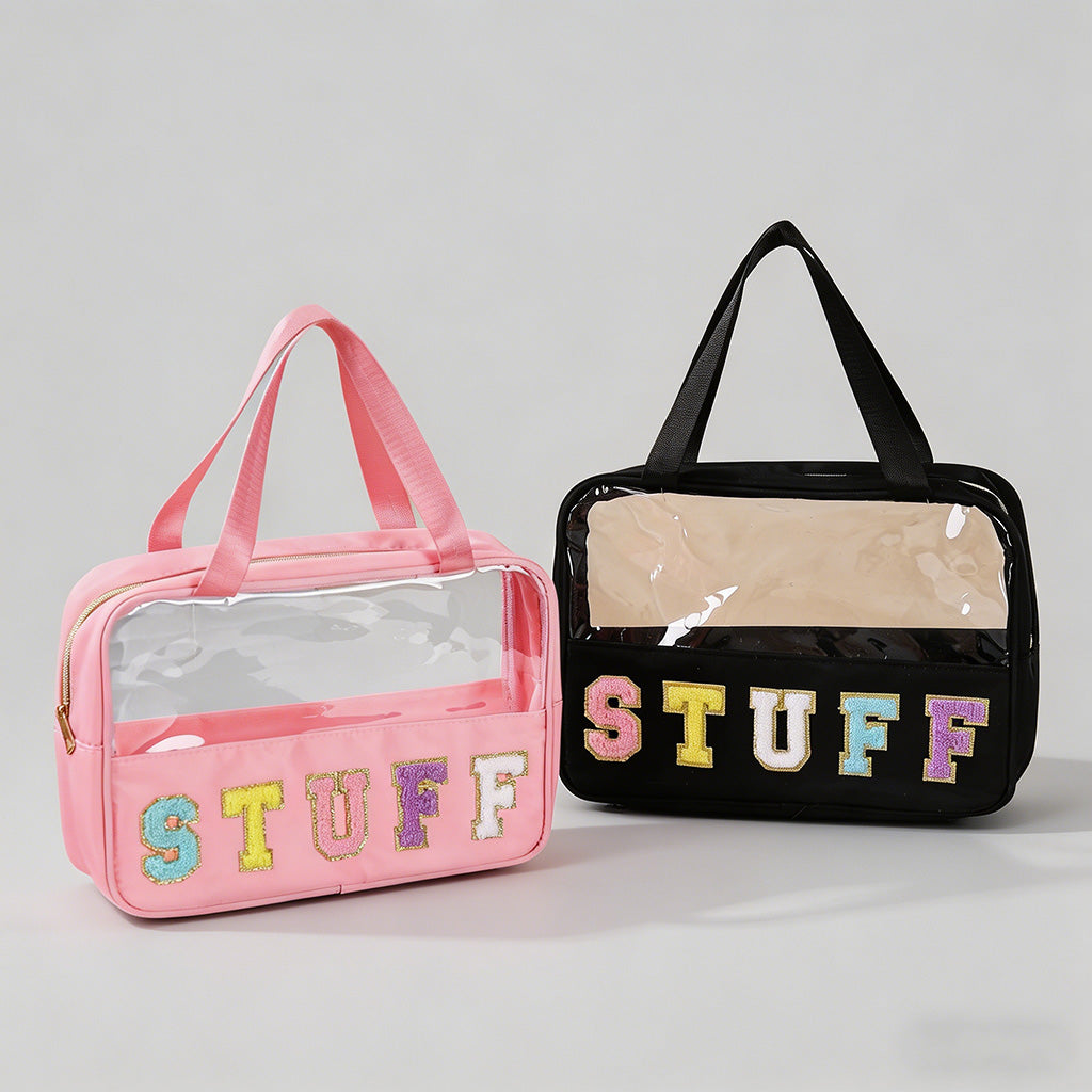 Clear Top Tote Bag - Shopdayla Wholesale - #1202