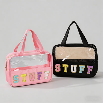 Clear Top Tote Bag - Shopdayla Wholesale - #1202