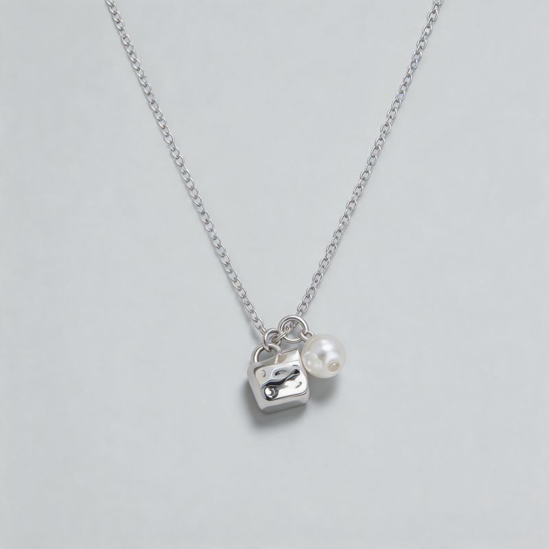 Minimalist Geometric Light Luxury Cup Pendant Necklace