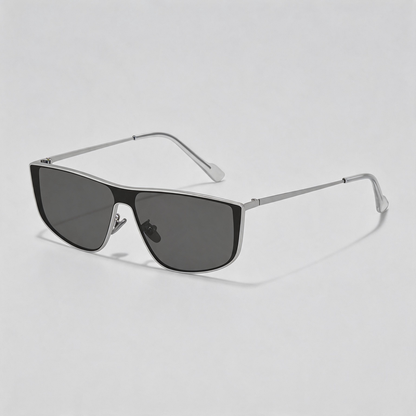 European Integrated Metal Frame Sunglasses