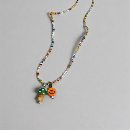 Mushroom Necklace