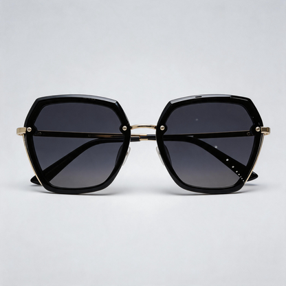Square Face-Slimming Women s Sunglasses