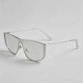 European Integrated Metal Frame Pilot Fashion Sunglasses