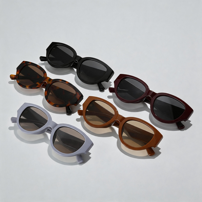 Celebrity Retro Cat Eye Fashion Sunglasses