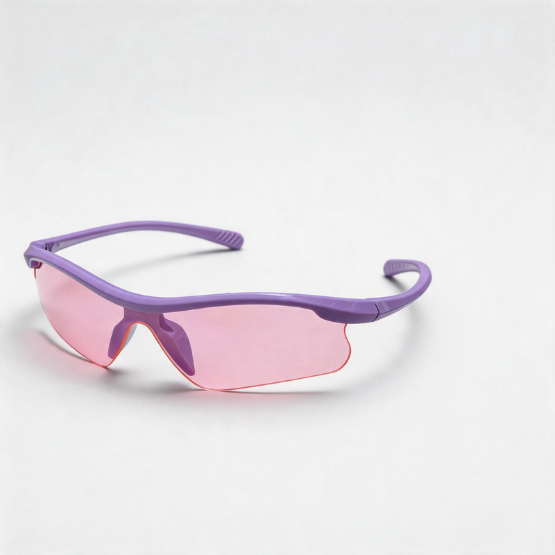 Integrated Wrap-Around Outdoor Sports Protective Sunglasses
