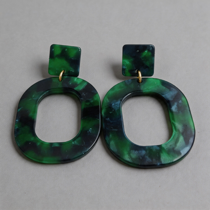 Oval Earrings