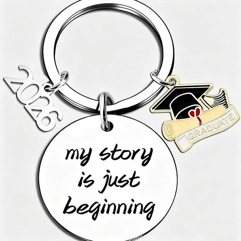 2026 Graduation Commemorative Keychain