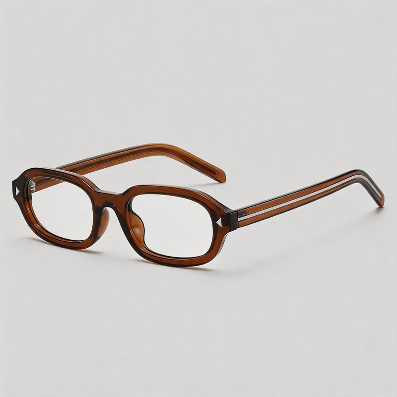 Retro Tiny Irregular Oval Fashion Women Sunglasses