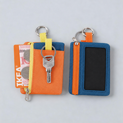 Color Block Card Holder