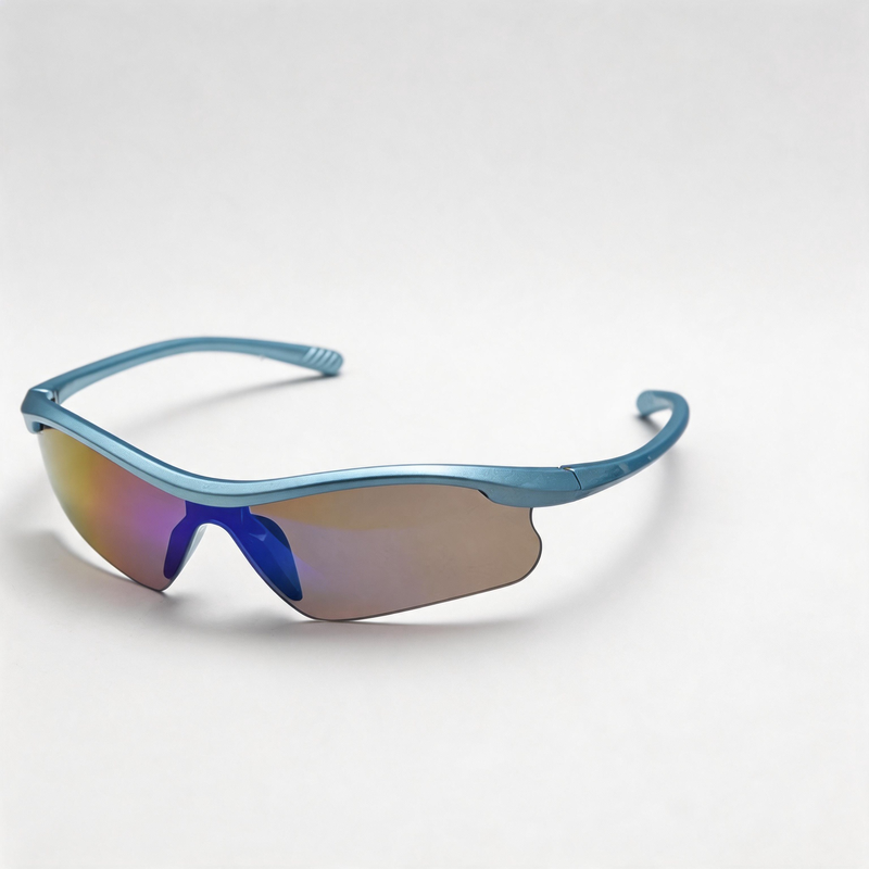 Integrated Wrap-Around Outdoor Sports Protective Sunglasses