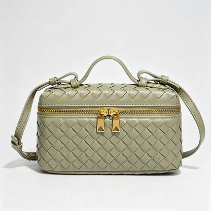 Hand‑Woven Box‑Style Crossbody - Shopdayla Wholesale - #4226
