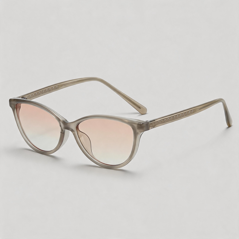 Retro Thin Pin Cat Eye Fashion Sunglasses