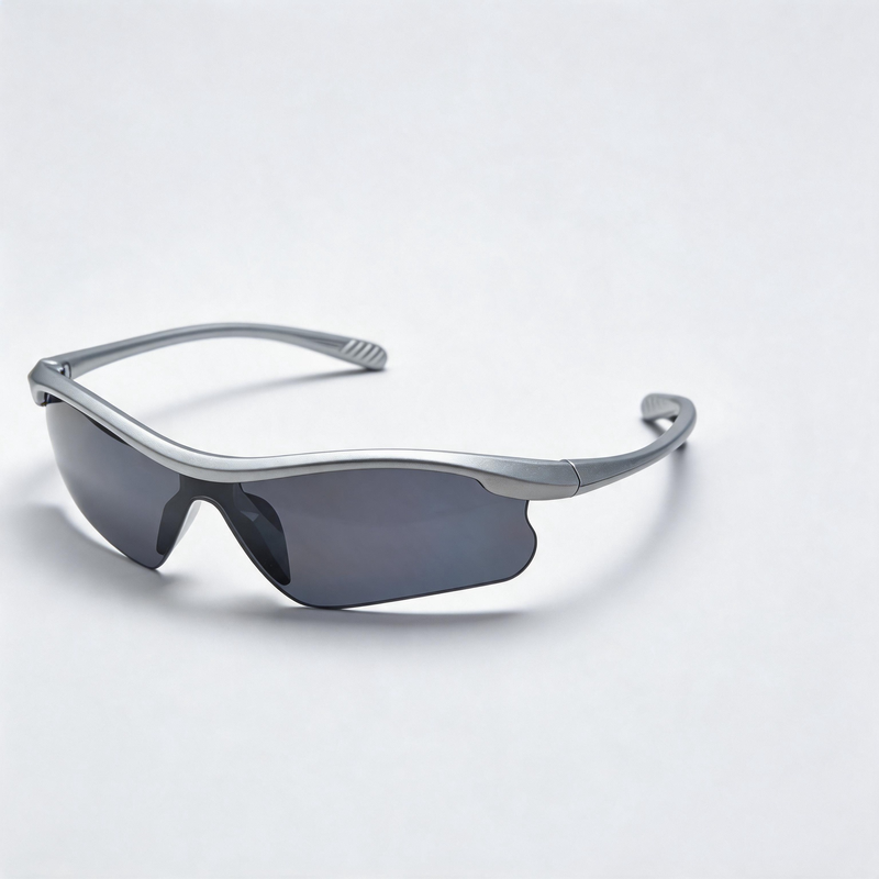 Integrated Wrap-Around Outdoor Sports Protective Sunglasses