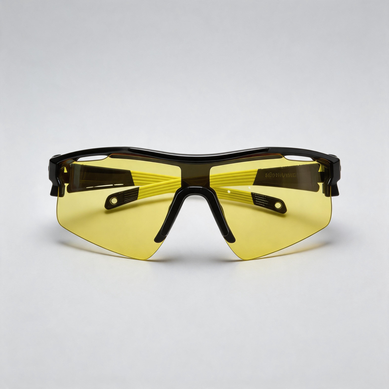 Futuristic One Piece Shield Windproof Sports Sunglasses