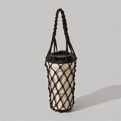 Portable Nylon Cup Holder Bag