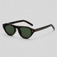 Tortoiseshell/Green / One Size
