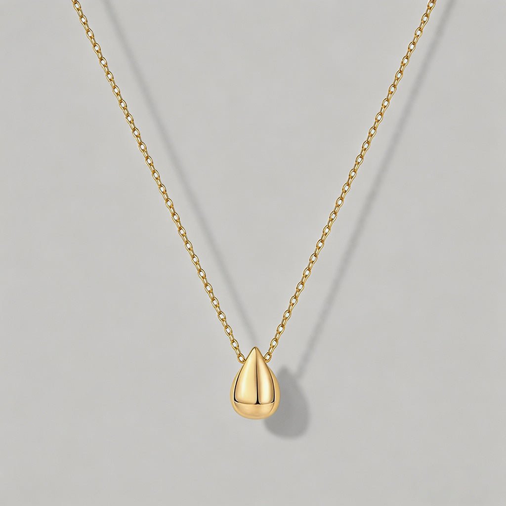 Minimalist Teardrop Pendant Ne - Shopdayla Wholesale - #8162