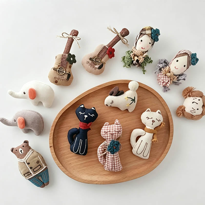 Handmade Fabric Brooch Pin - Shopdayla Wholesale - #8578