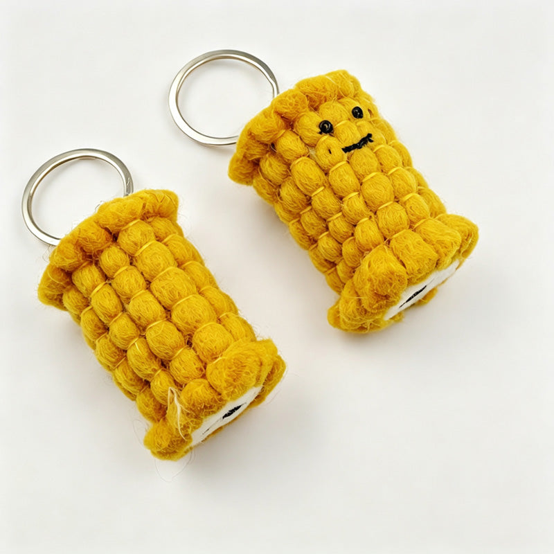 Crochet Fruit Keychain